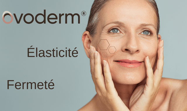 Elasticité et fermeté de la peau après 60 jours de supplémentation d'ovoderm